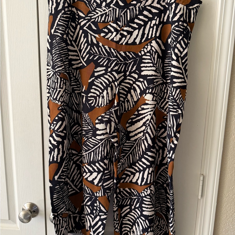 Violeta by Mango Tropical Print Culottes